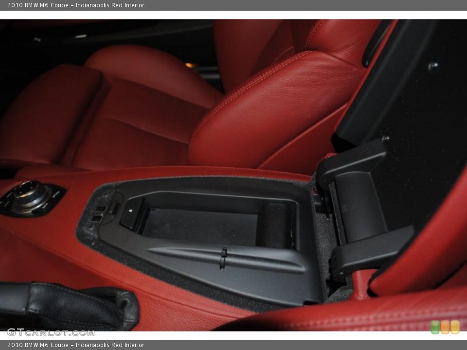 Indianapolis Red Interior Controls for the 2010 BMW M6 Coupe #39317353