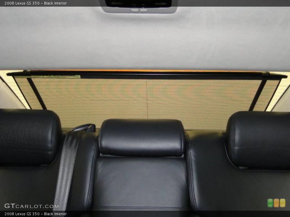 Black Interior Photo for the 2008 Lexus GS 350 #39317881