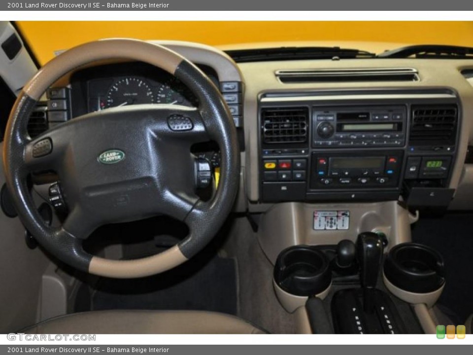Bahama Beige Interior Dashboard for the 2001 Land Rover Discovery II SE #39318657