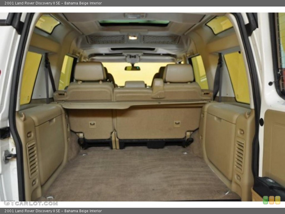 Bahama Beige Interior Trunk for the 2001 Land Rover Discovery II SE #39318721