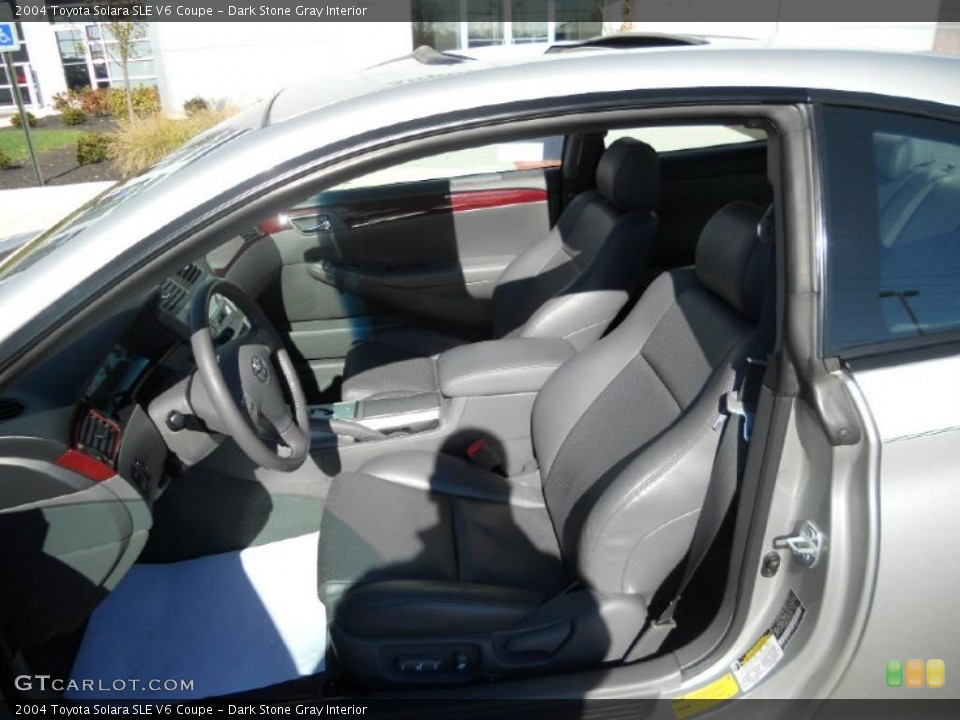 Dark Stone Gray Interior Photo for the 2004 Toyota Solara SLE V6 Coupe #39320373