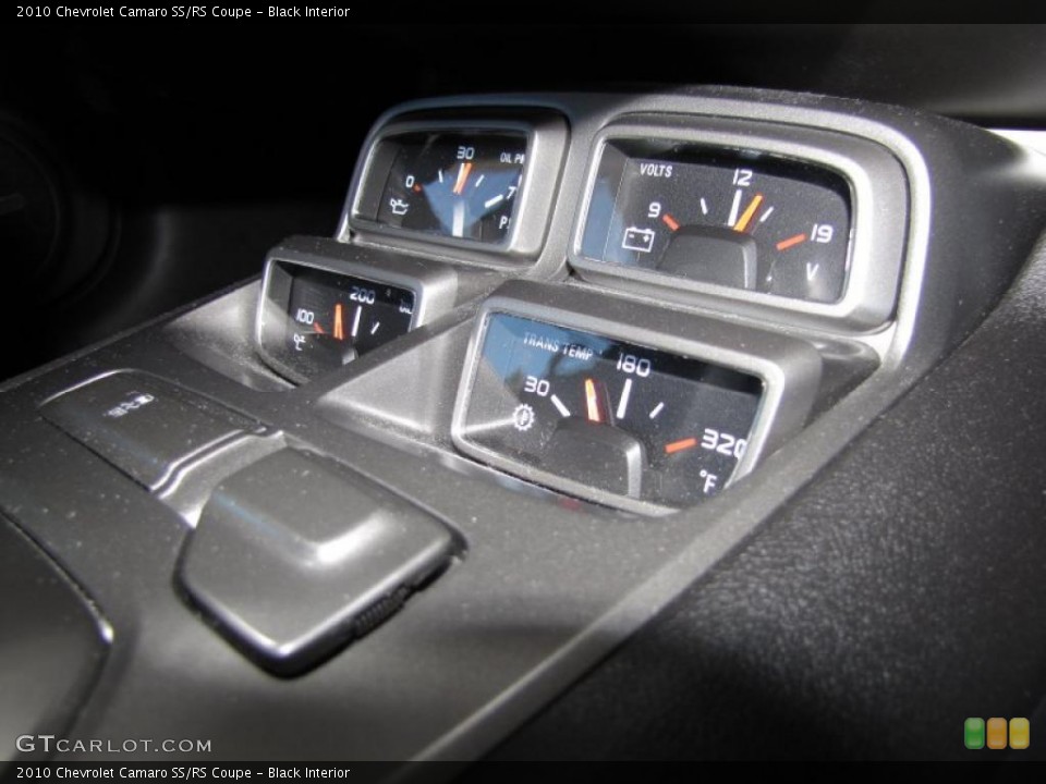 Black Interior Gauges for the 2010 Chevrolet Camaro SS/RS Coupe #39320525