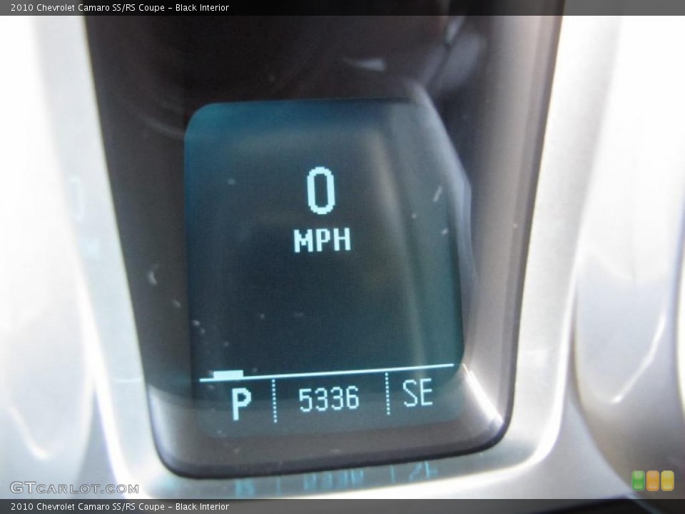 Black Interior Gauges for the 2010 Chevrolet Camaro SS/RS Coupe #39320561