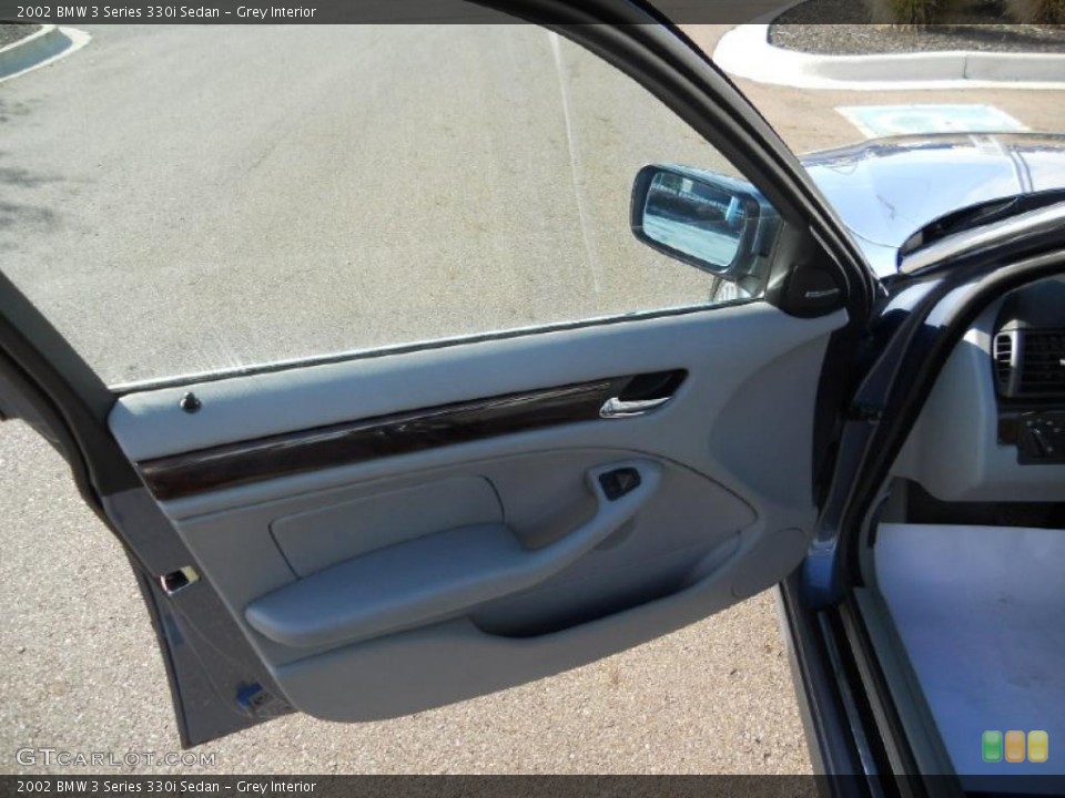 Grey Interior Door Panel for the 2002 BMW 3 Series 330i Sedan #39320741