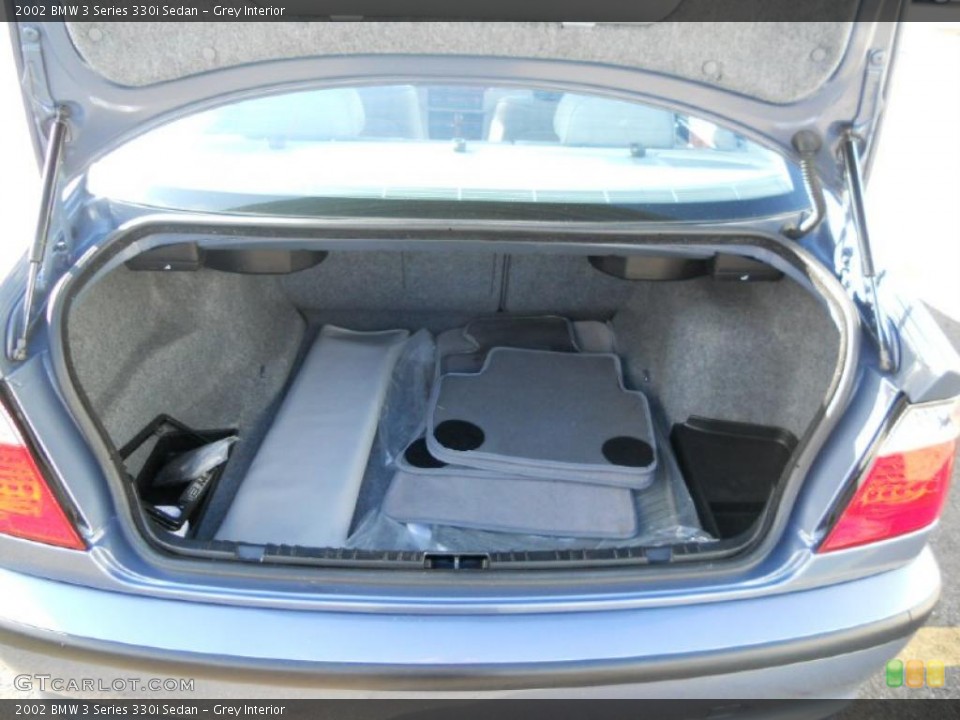 Grey Interior Trunk for the 2002 BMW 3 Series 330i Sedan #39320757