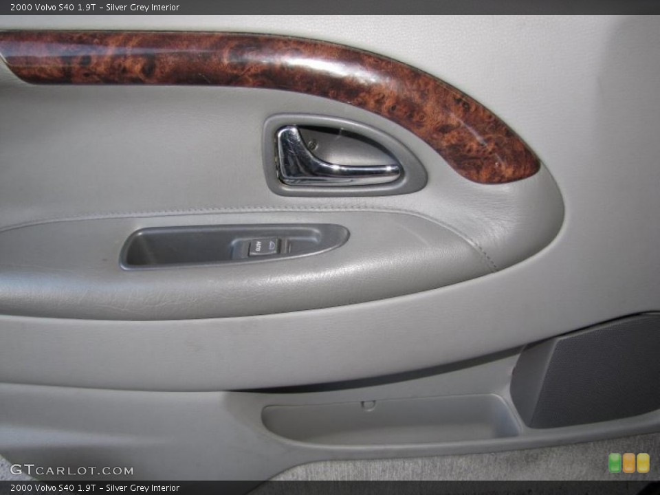 Silver Grey Interior Door Panel for the 2000 Volvo S40 1.9T #39322249