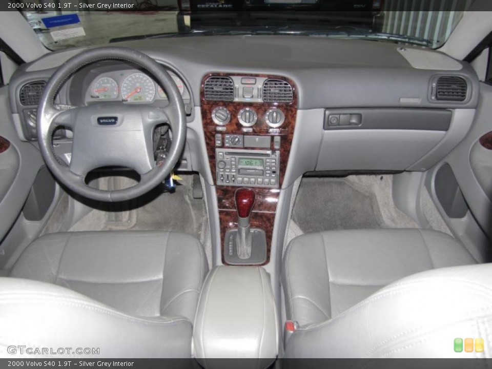 Silver Grey Interior Dashboard for the 2000 Volvo S40 1.9T #39322257