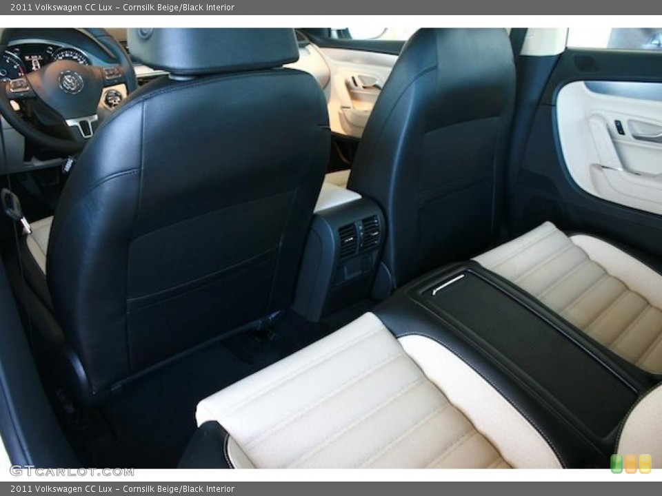 Cornsilk Beige/Black Interior Photo for the 2011 Volkswagen CC Lux #39322297