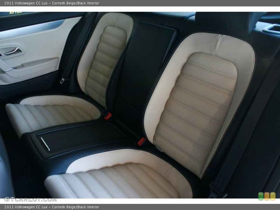 Cornsilk Beige/Black Interior Photo for the 2011 Volkswagen CC Lux #39322309