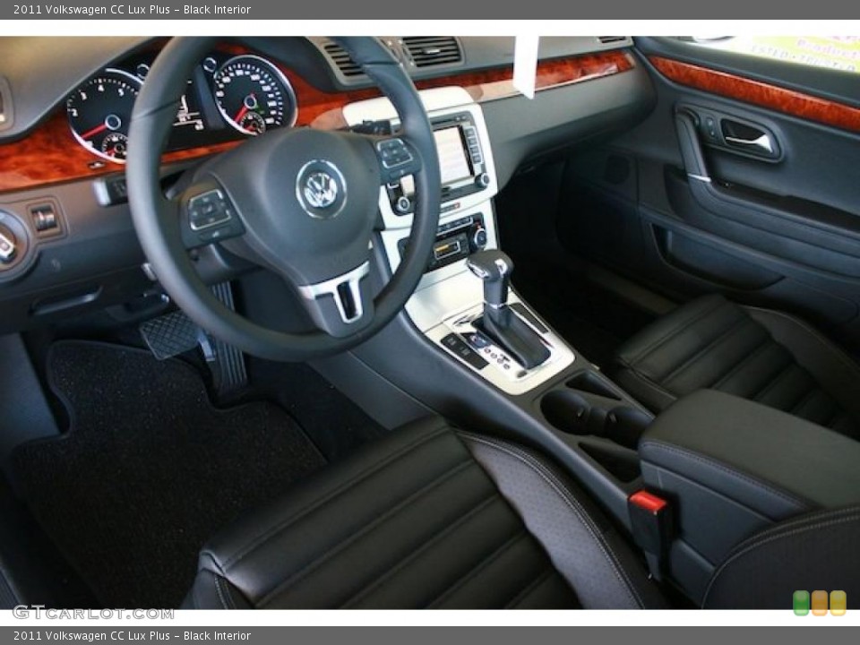 Black Interior Prime Interior for the 2011 Volkswagen CC Lux Plus #39322429
