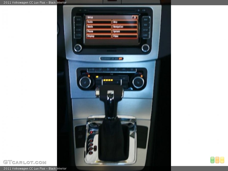 Black Interior Controls for the 2011 Volkswagen CC Lux Plus #39322453