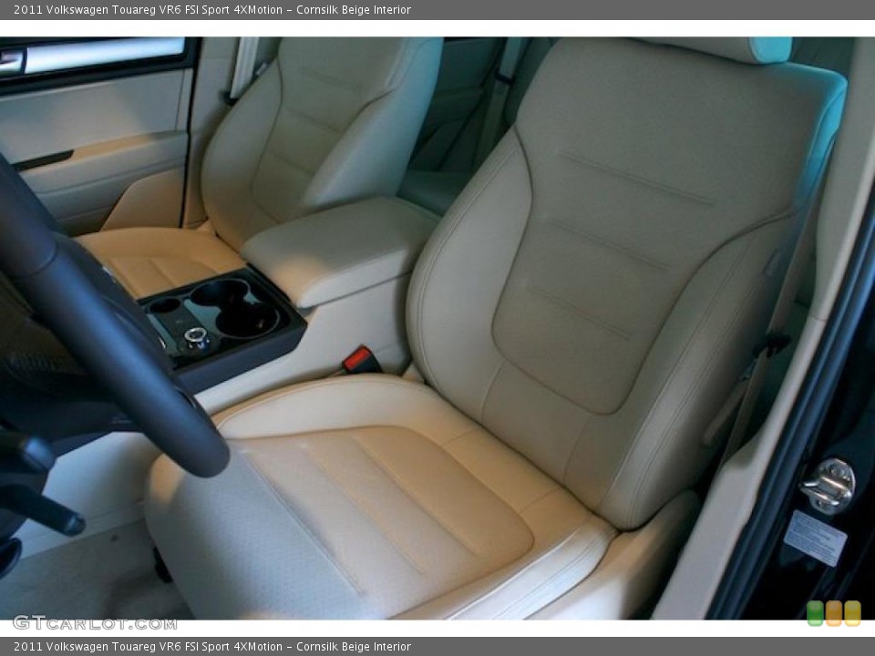 Cornsilk Beige Interior Photo for the 2011 Volkswagen Touareg VR6 FSI Sport 4XMotion #39322781