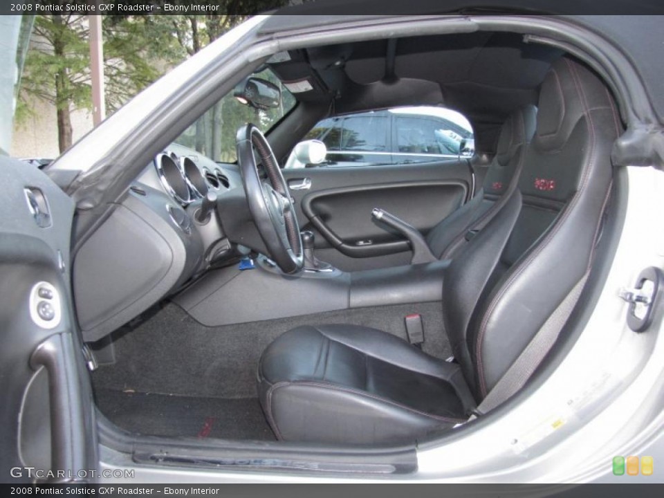 Ebony Interior Photo for the 2008 Pontiac Solstice GXP Roadster #39322837