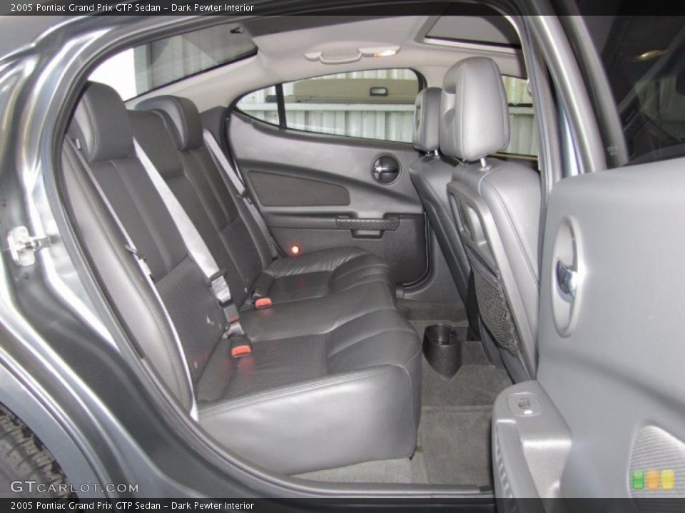 Dark Pewter Interior Photo for the 2005 Pontiac Grand Prix GTP Sedan #39323609