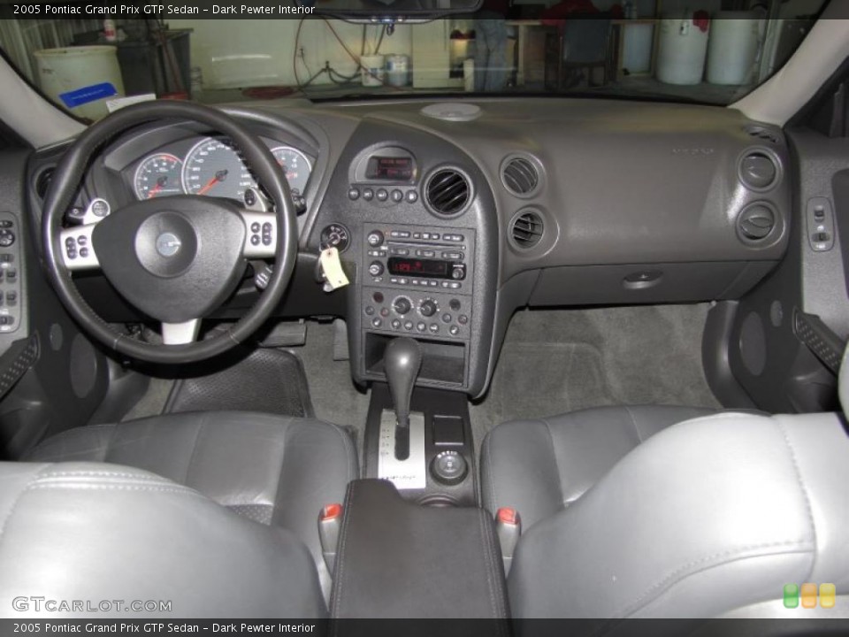 Dark Pewter Interior Prime Interior for the 2005 Pontiac Grand Prix GTP Sedan #39323621