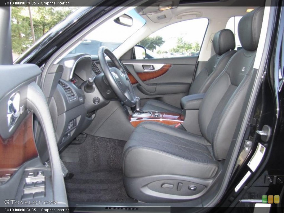 Graphite Interior Photo for the 2010 Infiniti FX 35 #39323757