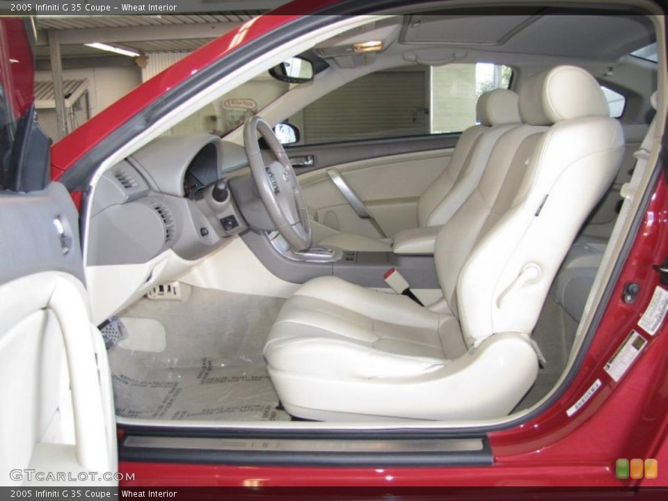 Wheat Interior Photo for the 2005 Infiniti G 35 Coupe #39323921