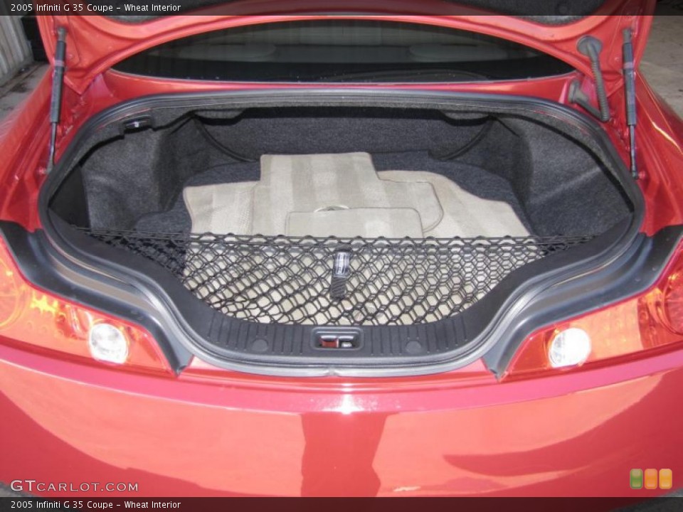 Wheat Interior Trunk for the 2005 Infiniti G 35 Coupe #39323957