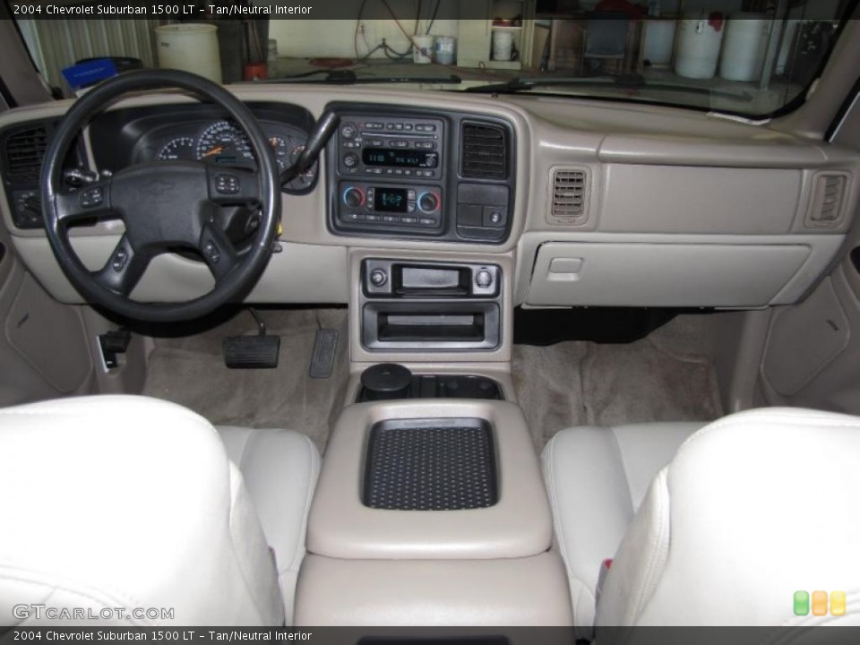 Tan/Neutral Interior Dashboard for the 2004 Chevrolet Suburban 1500 LT #39324013