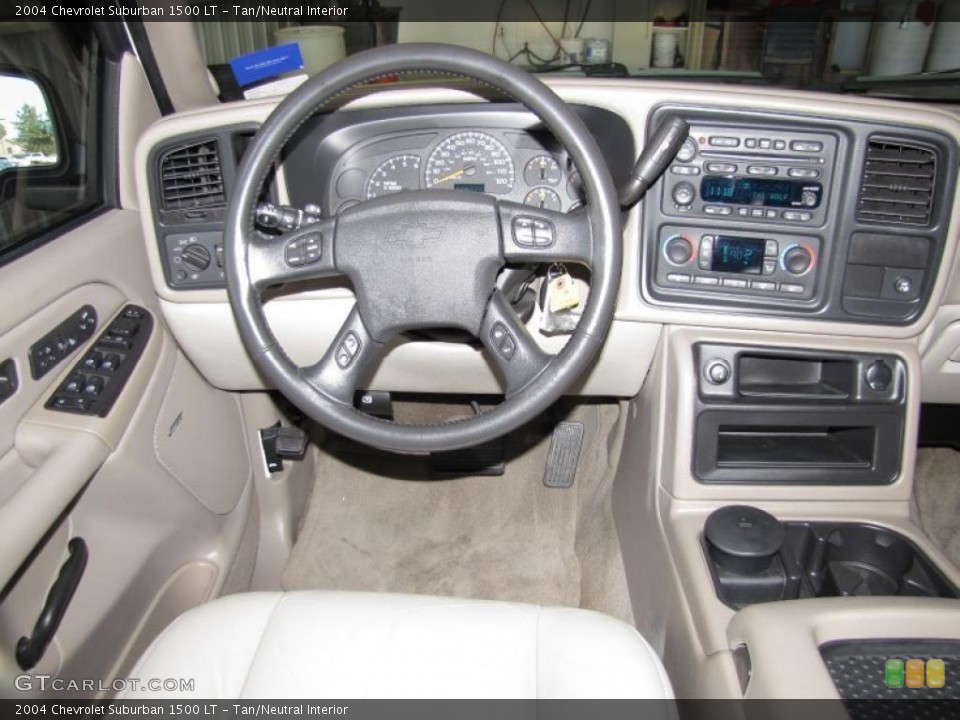 Tan/Neutral Interior Dashboard for the 2004 Chevrolet Suburban 1500 LT #39324017