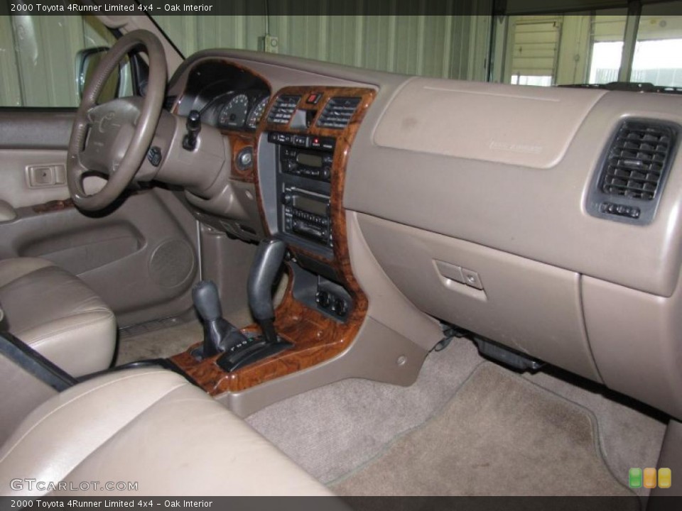 Oak Interior Dashboard for the 2000 Toyota 4Runner Limited 4x4 #39324437
