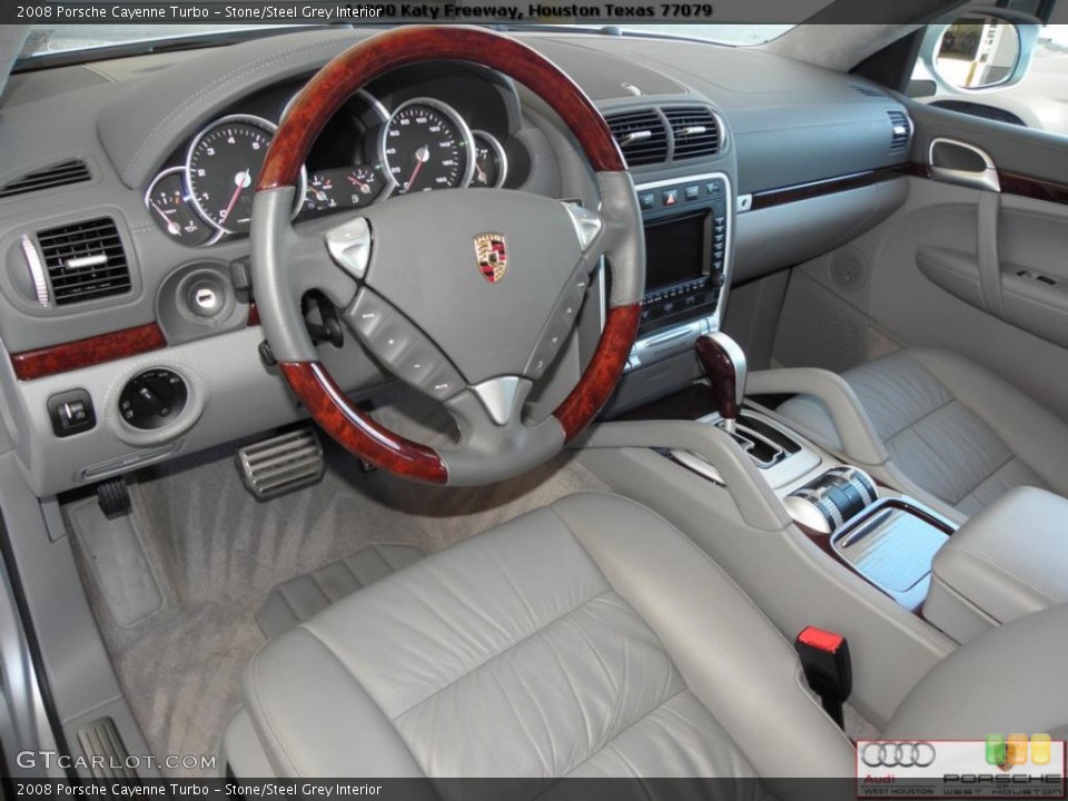 Stone/Steel Grey Interior Dashboard for the 2008 Porsche Cayenne Turbo #39327648