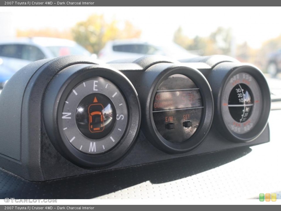 Dark Charcoal Interior Gauges for the 2007 Toyota FJ Cruiser 4WD #39329684