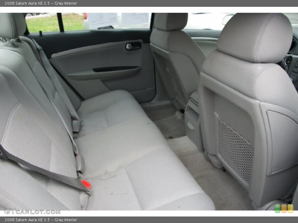 Gray Interior Photo for the 2008 Saturn Aura XE 3.5 #39330012