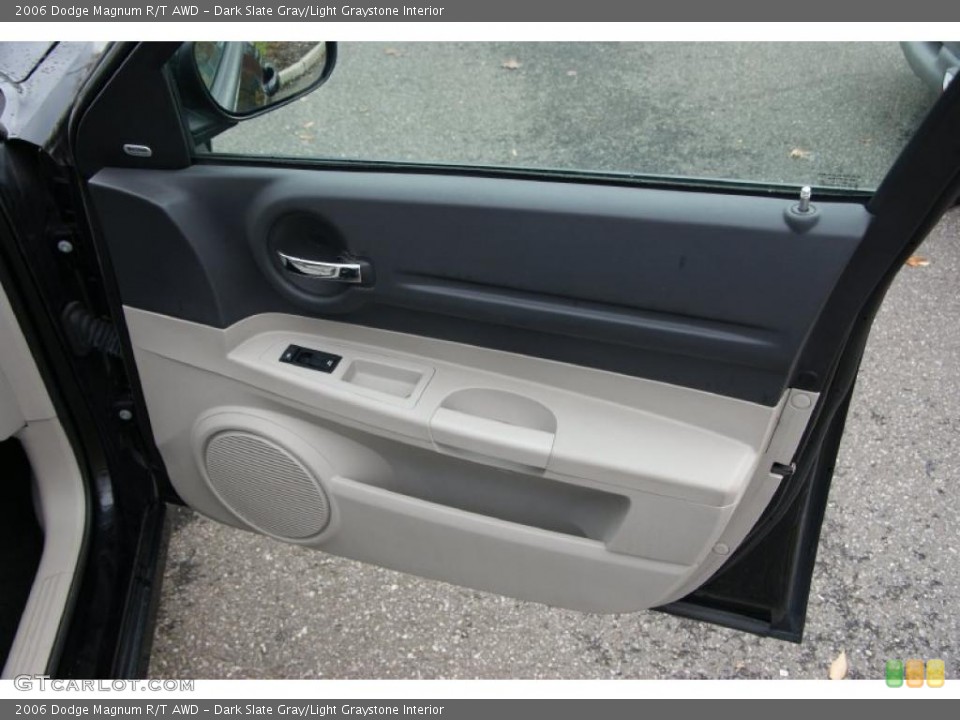 Dark Slate Gray/Light Graystone Interior Door Panel for the 2006 Dodge Magnum R/T AWD #39330480