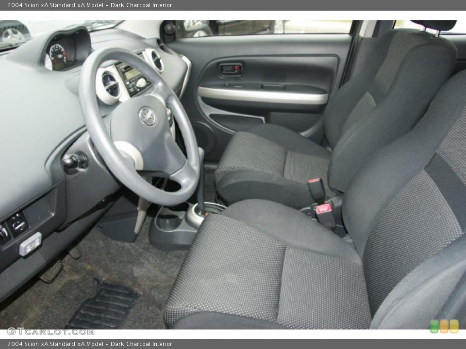 Dark Charcoal Interior Photo for the 2004 Scion xA  #39330664