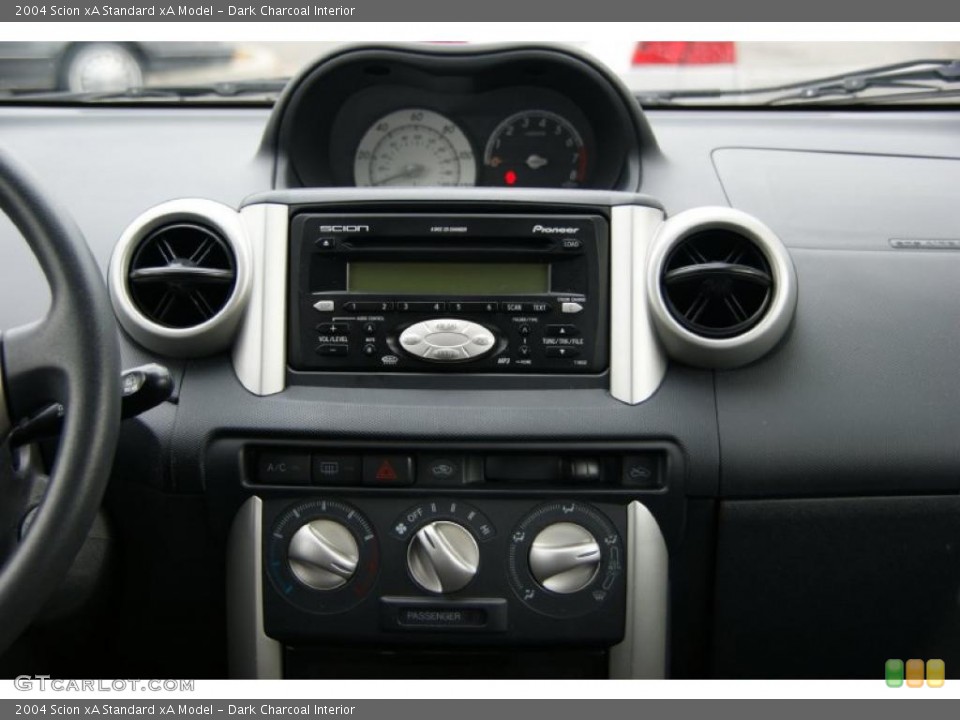 Dark Charcoal Interior Controls for the 2004 Scion xA  #39330772