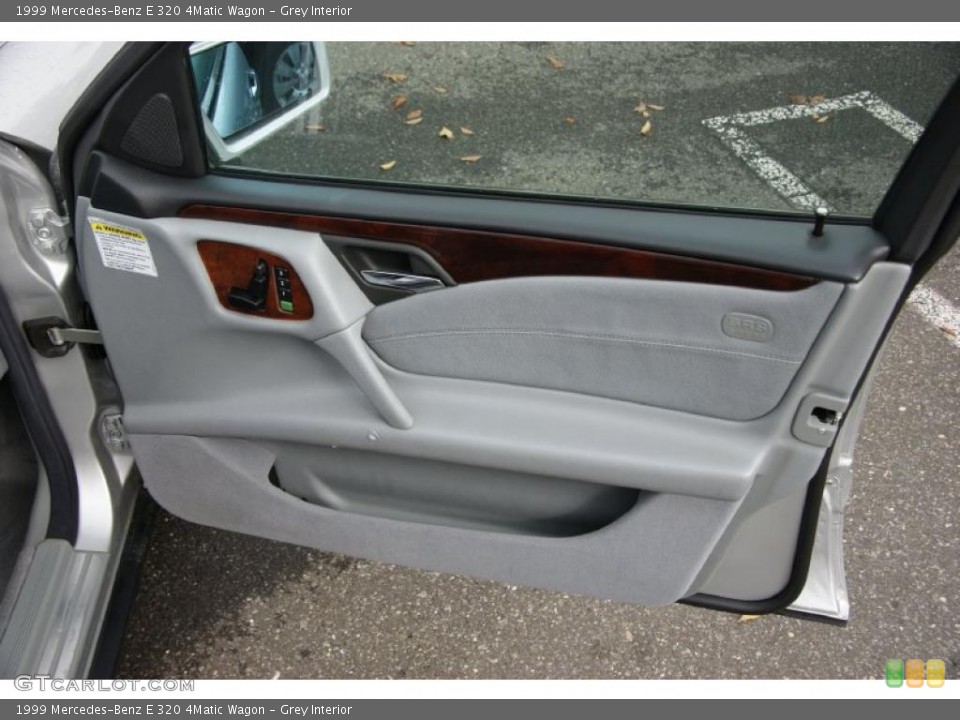 Grey Interior Door Panel for the 1999 Mercedes-Benz E 320 4Matic Wagon #39331196
