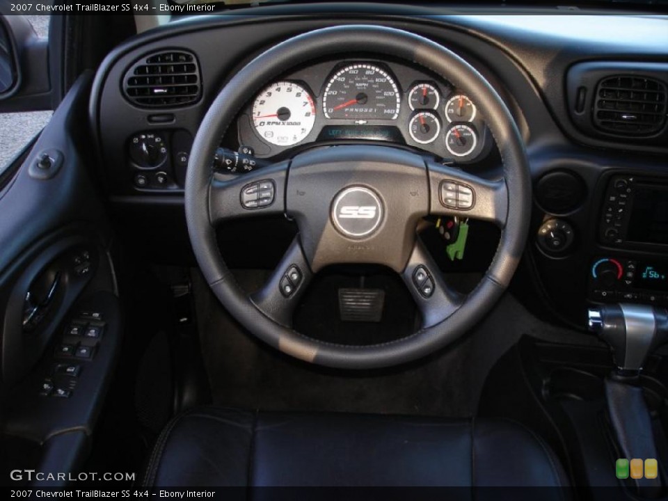 Ebony Interior Gauges for the 2007 Chevrolet TrailBlazer SS 4x4 #39333200