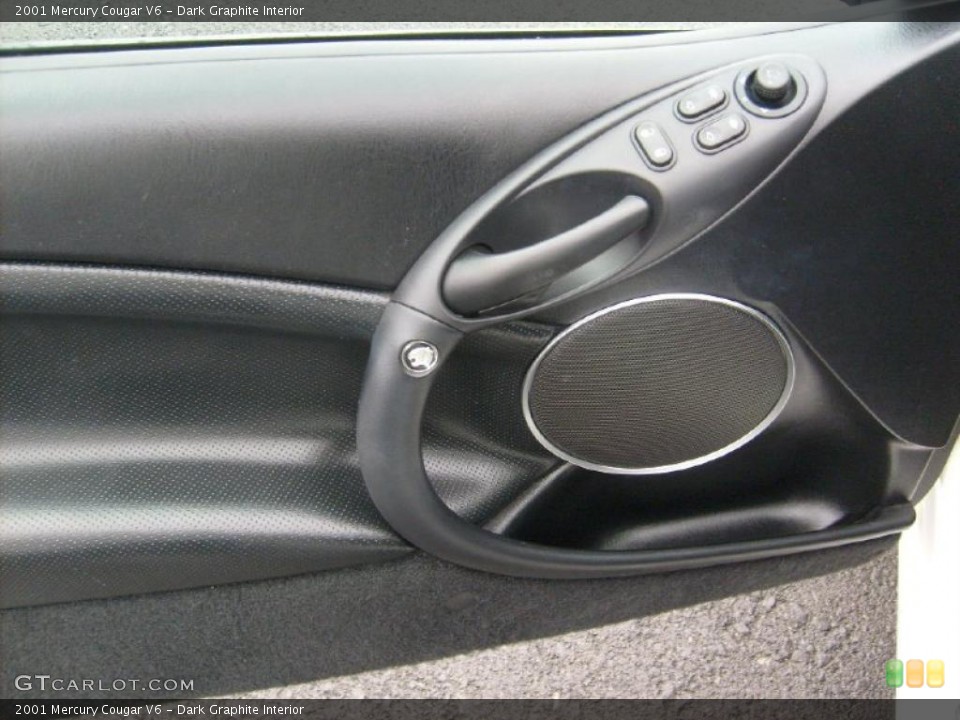 Dark Graphite Interior Door Panel for the 2001 Mercury Cougar V6 #39333308