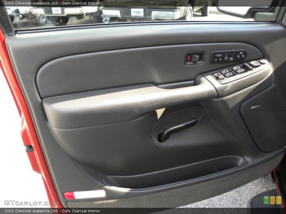 Dark Charcoal Interior Door Panel for the 2003 Chevrolet Avalanche Z66 #39334092