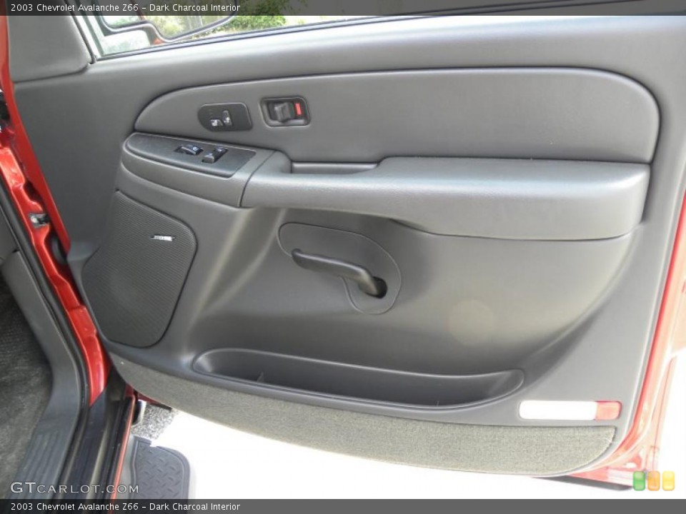 Dark Charcoal Interior Door Panel for the 2003 Chevrolet Avalanche Z66 #39334168
