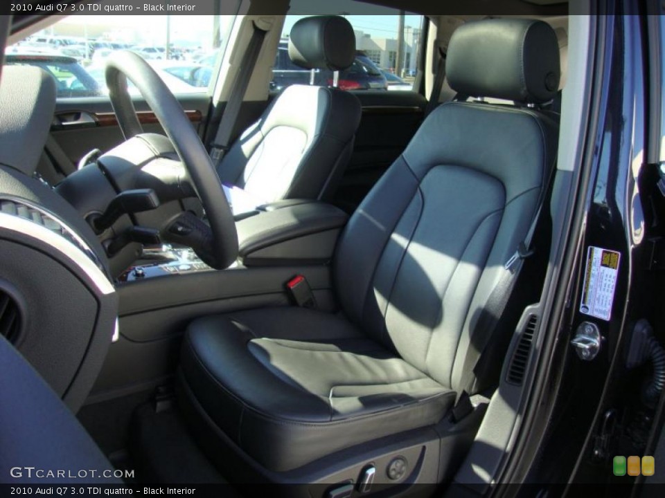 Black Interior Photo for the 2010 Audi Q7 3.0 TDI quattro #39334360