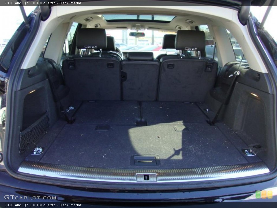 Black Interior Trunk for the 2010 Audi Q7 3.0 TDI quattro #39334444