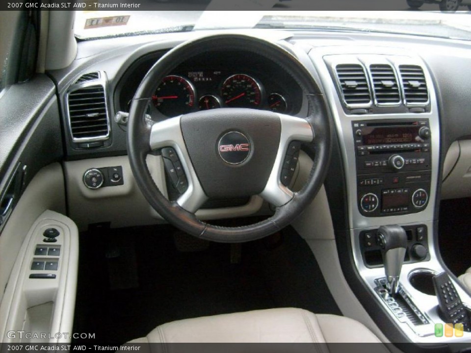 Titanium Interior Dashboard for the 2007 GMC Acadia SLT AWD #39334600