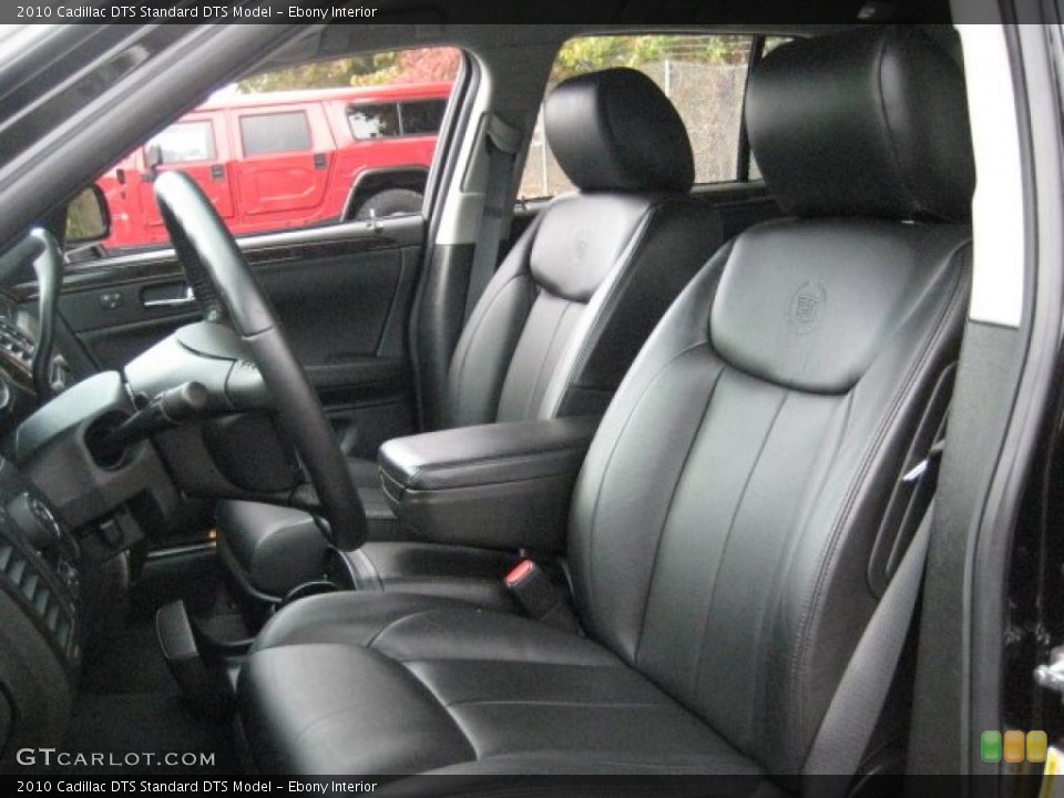 Ebony Interior Photo for the 2010 Cadillac DTS  #39335240