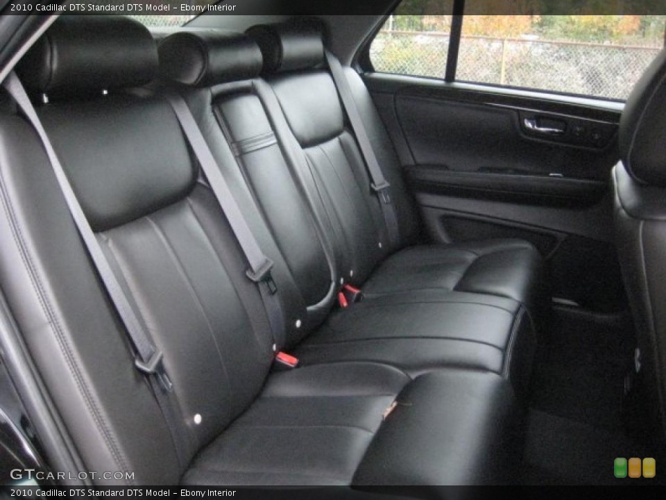 Ebony Interior Photo for the 2010 Cadillac DTS  #39335268