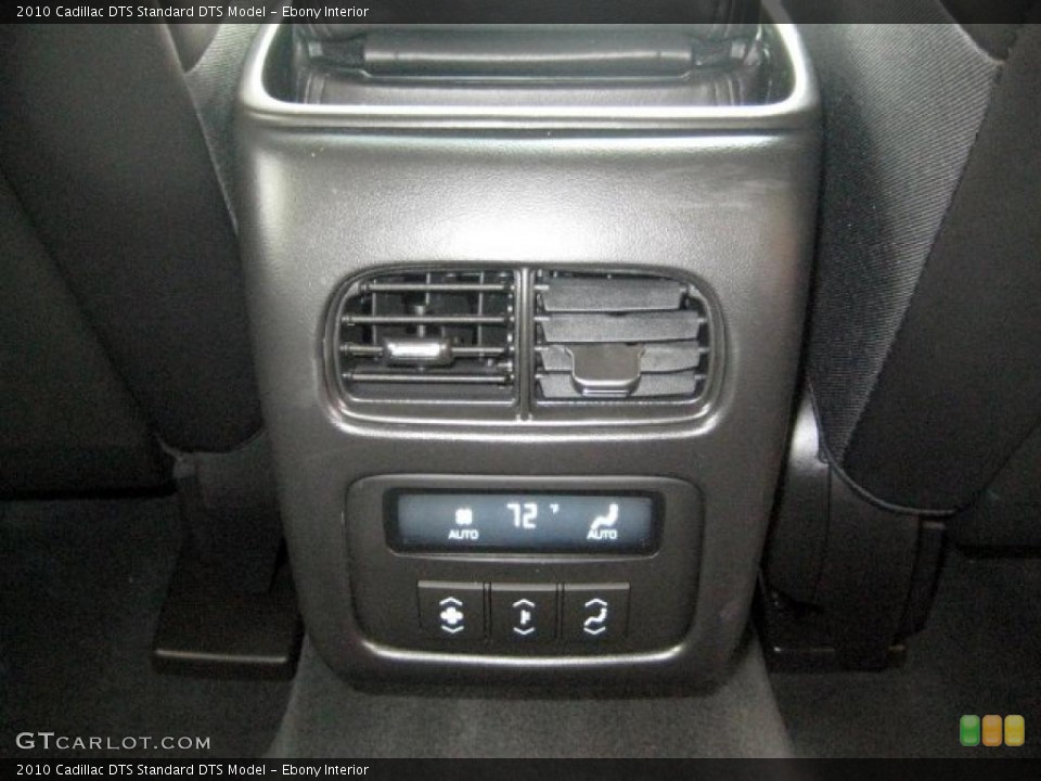 Ebony Interior Controls for the 2010 Cadillac DTS  #39335356