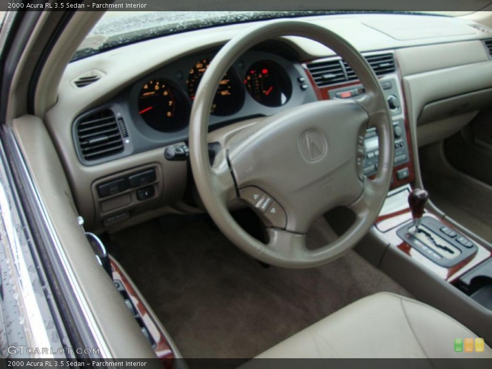 Parchment Interior Steering Wheel for the 2000 Acura RL 3.5 Sedan #39338028