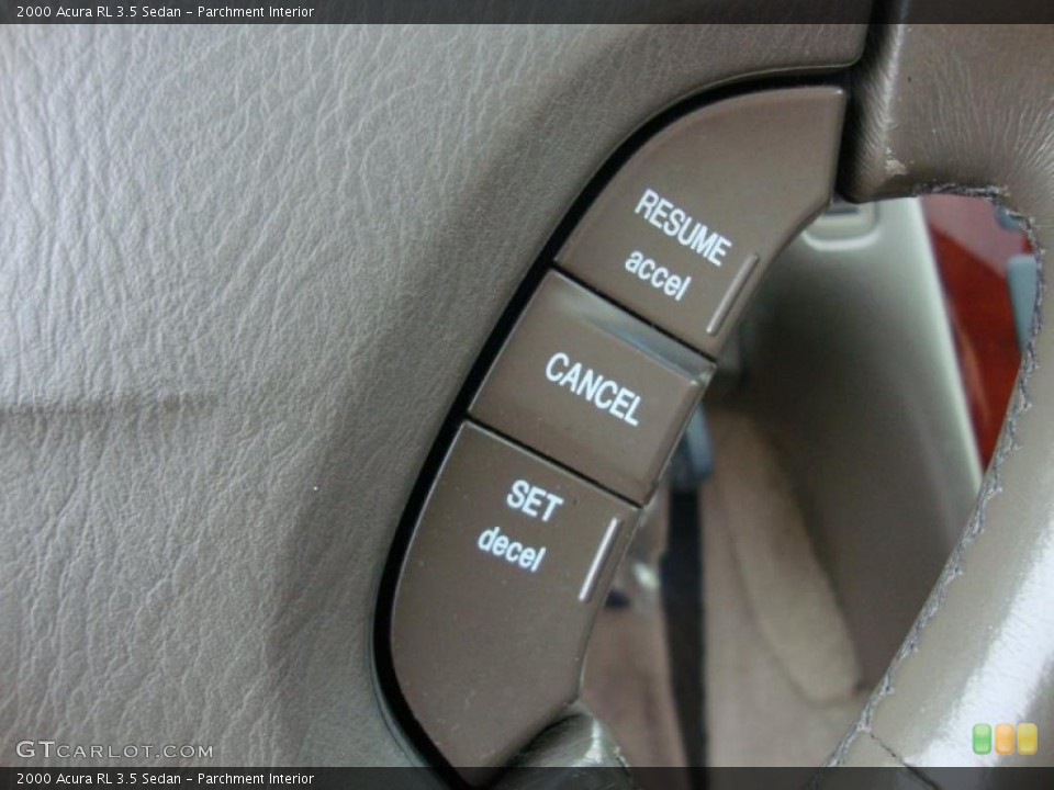 Parchment Interior Controls for the 2000 Acura RL 3.5 Sedan #39338664