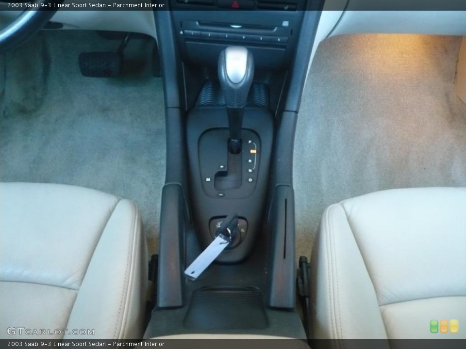 Parchment Interior Transmission for the 2003 Saab 9-3 Linear Sport Sedan #39338712