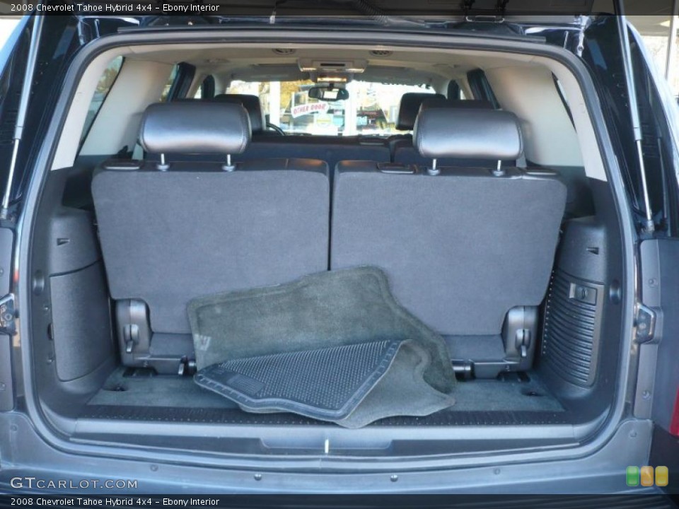 Ebony Interior Trunk for the 2008 Chevrolet Tahoe Hybrid 4x4 #39339628