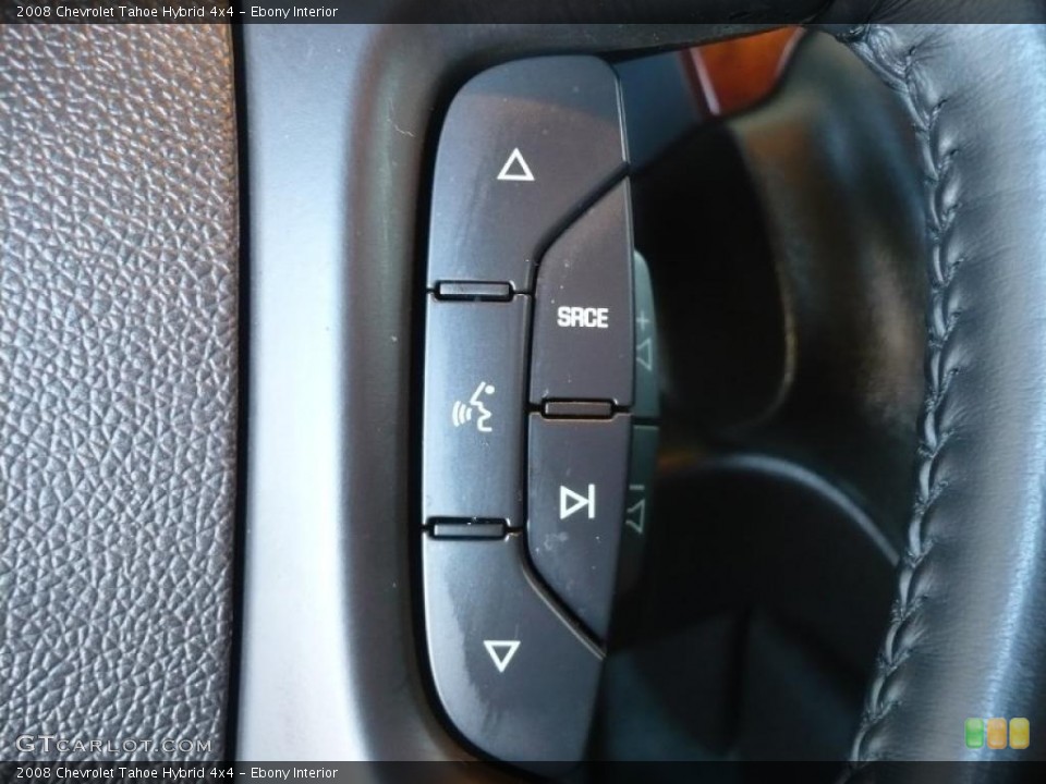 Ebony Interior Controls for the 2008 Chevrolet Tahoe Hybrid 4x4 #39339876