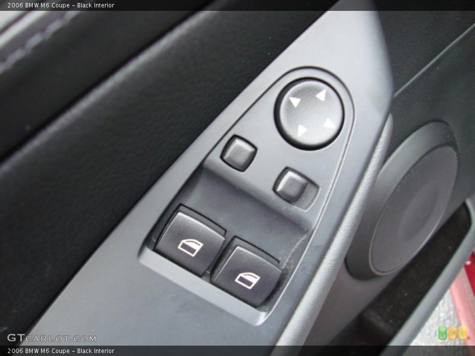 Black Interior Controls for the 2006 BMW M6 Coupe #39340868