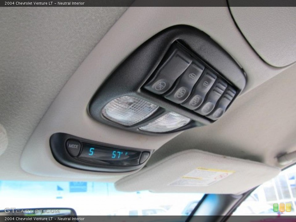 Neutral Interior Controls for the 2004 Chevrolet Venture LT #39340880