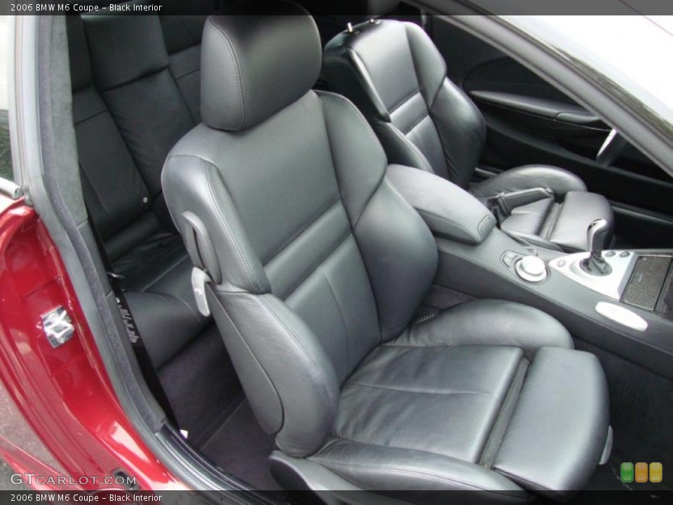 Black Interior Photo for the 2006 BMW M6 Coupe #39340988